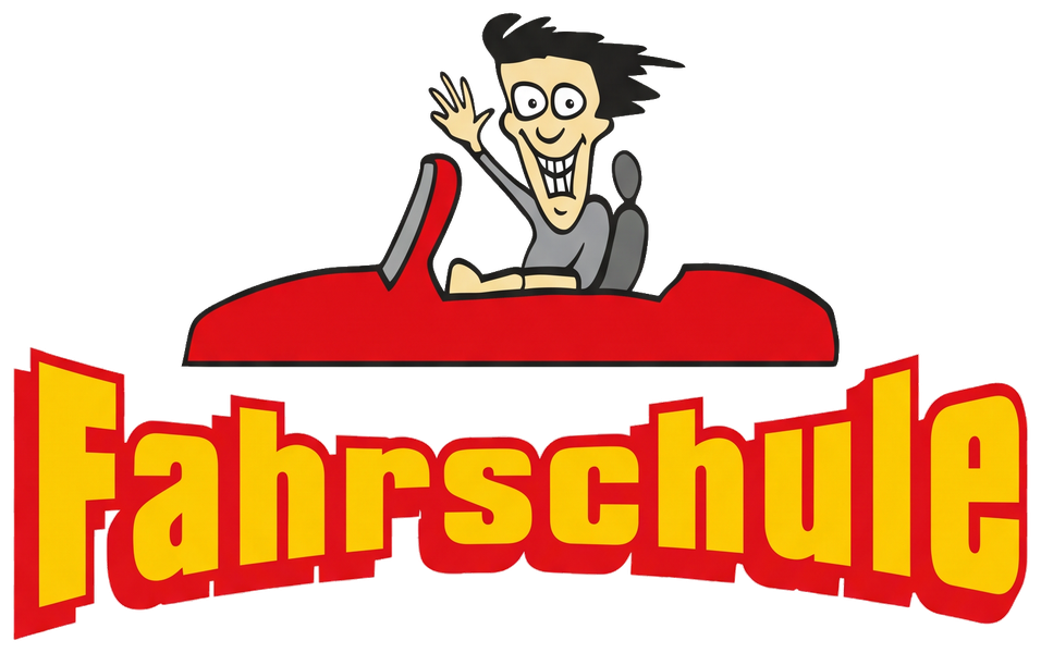 Fahrschule Schmitt und Schwan — unser Maskottchen winkt dir zu
